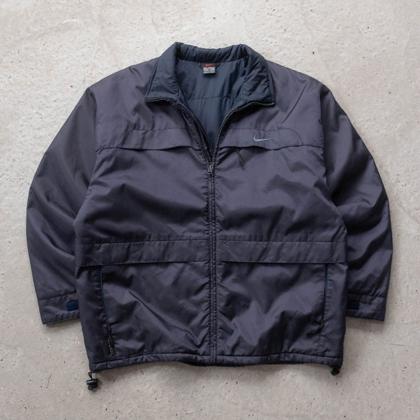 Nike Spellout Quilted Jacket - 90s (L)
