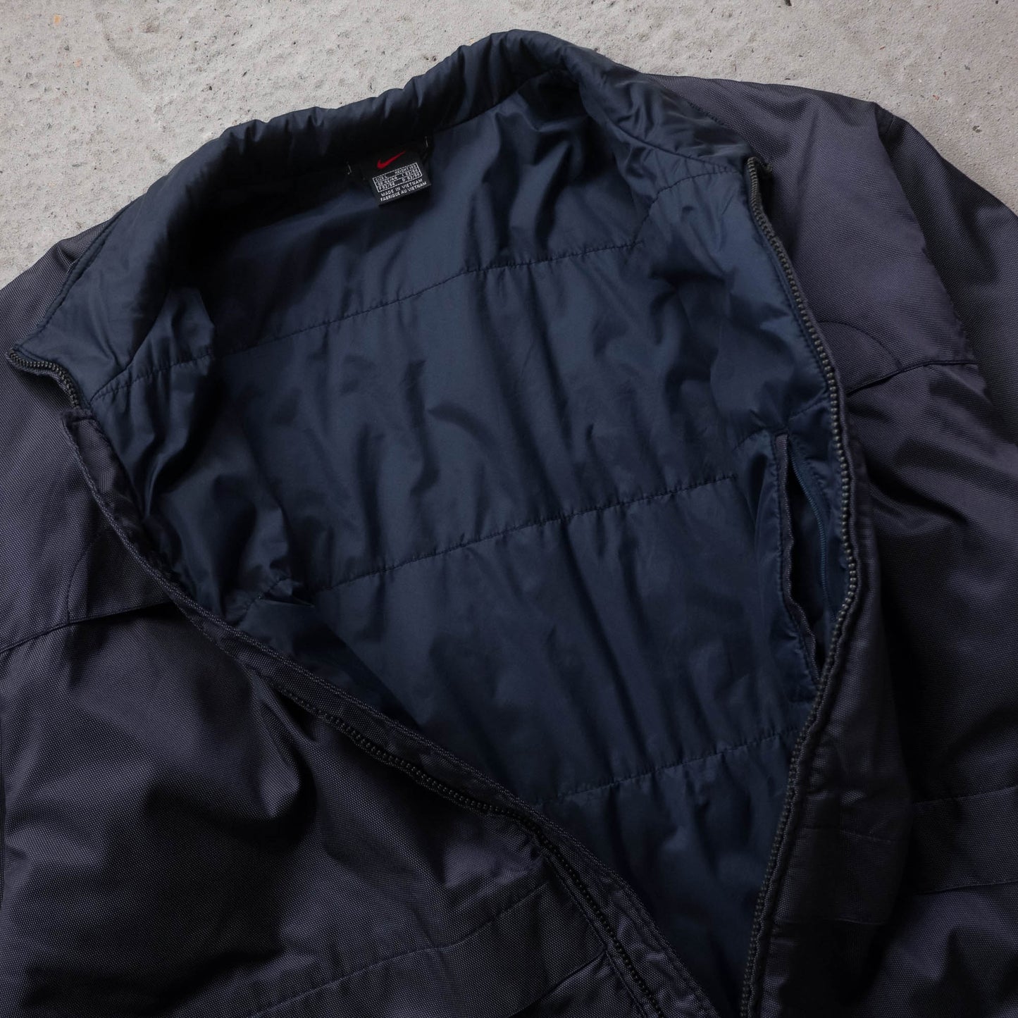 Nike Spellout Quilted Jacket - 90s (L)