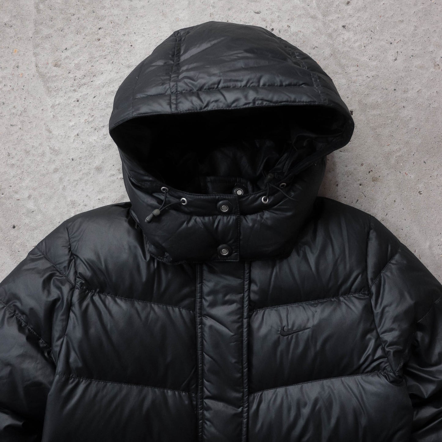 Nike Mini Swoosh 550 Down Puffer Jacket - 2000s (Women's M)
