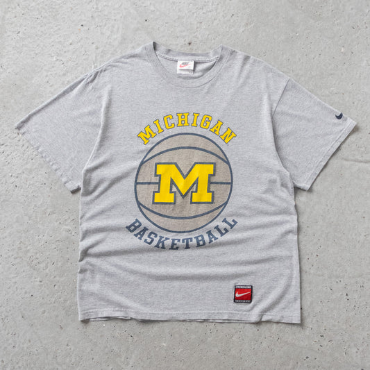 Vintage 90s Nike Michigan Wolverines NCAA Tee - M