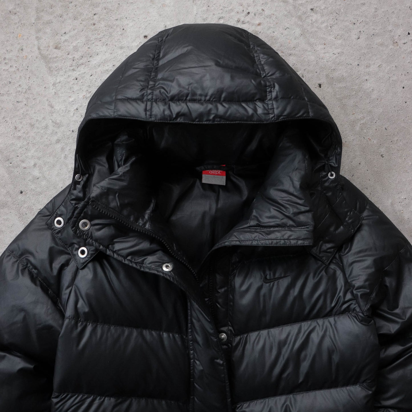 Nike Mini Swoosh 550 Down Puffer Jacket - 2000s (Women's M)
