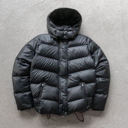 Nike Mini Swoosh 550 Down Puffer Jacket - 2000s (Women's M)