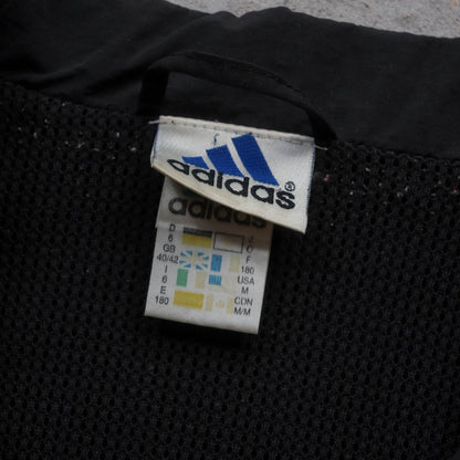 Adidas Embroidered Logo Windbreaker Jacket - 90s (M)