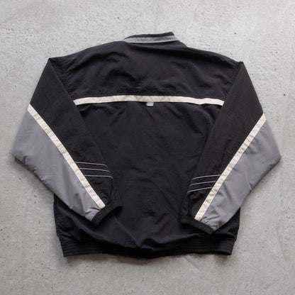 Adidas Embroidered Logo Windbreaker Jacket - 90s (M)
