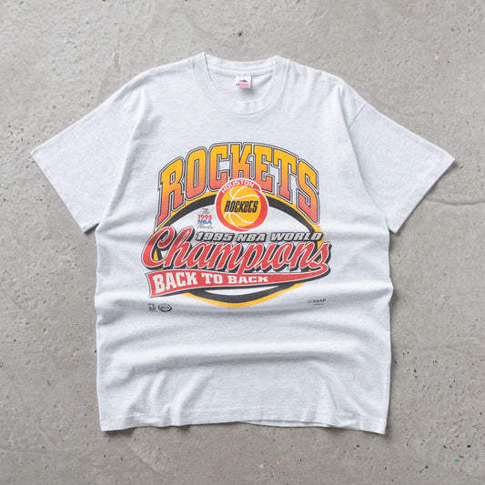 Vintage 1995 Houston Rockets NBA Champions Tee - XL - AL Vintage