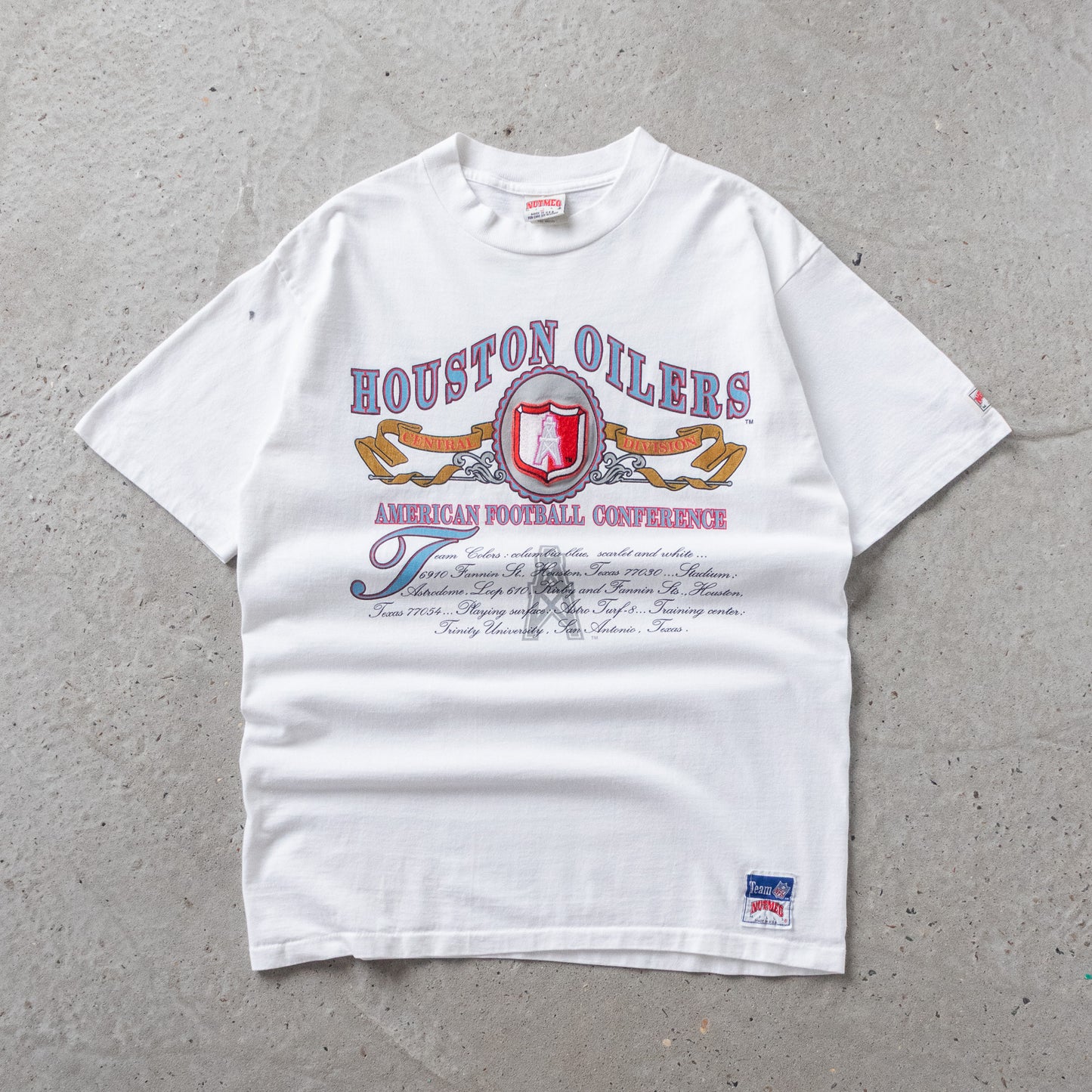 Vintage 1992 Houston Oilers NFL Tee - XL - AL Vintage