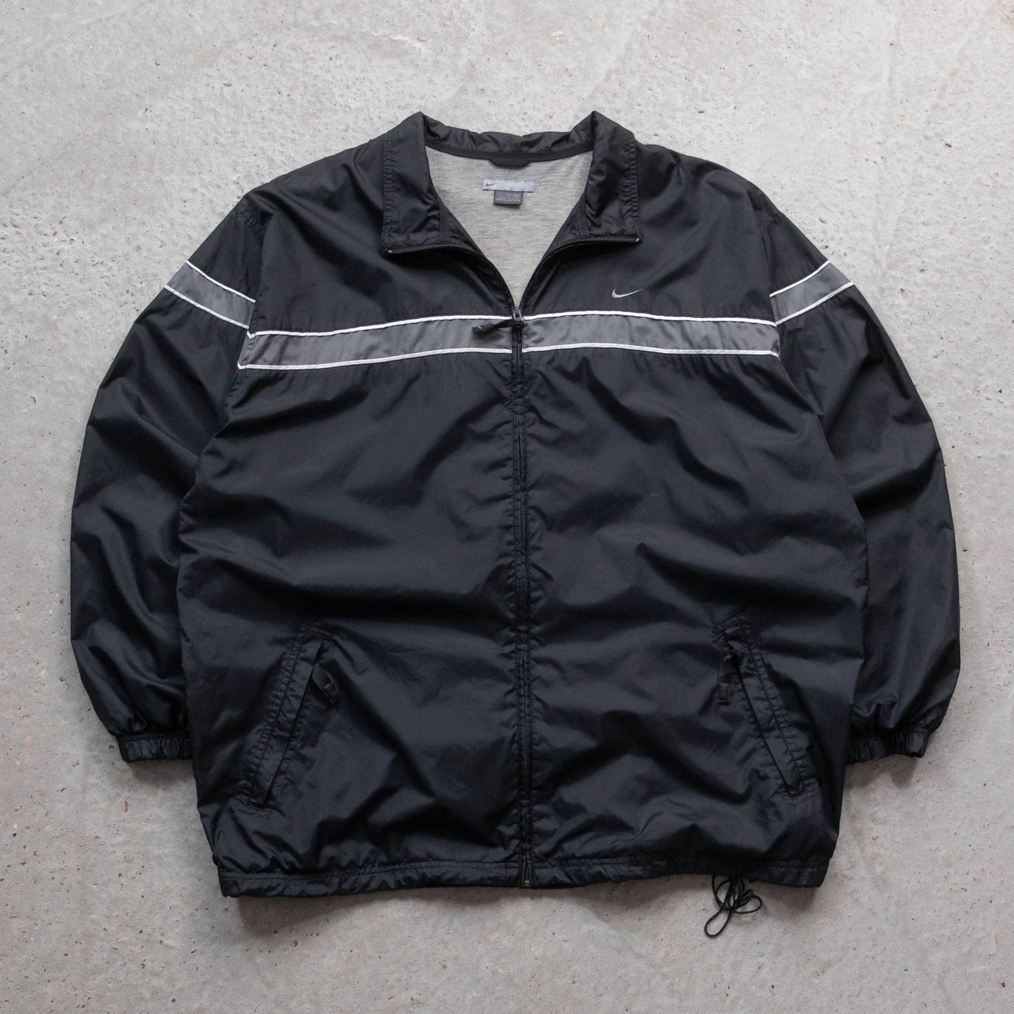 Nike Mini Swoosh Embroidered Windbreaker Jacket - 2000s (XXL)
