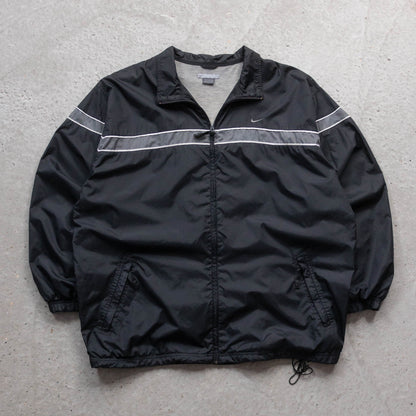 Nike Mini Swoosh Embroidered Windbreaker Jacket - 2000s (XXL)