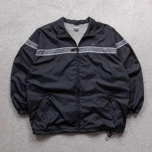 Nike Mini Swoosh Embroidered Windbreaker Jacket - 2000s (XXL)