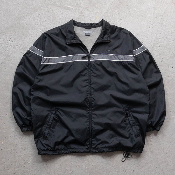 Nike Mini Swoosh Embroidered Windbreaker Jacket - 2000s (XXL)