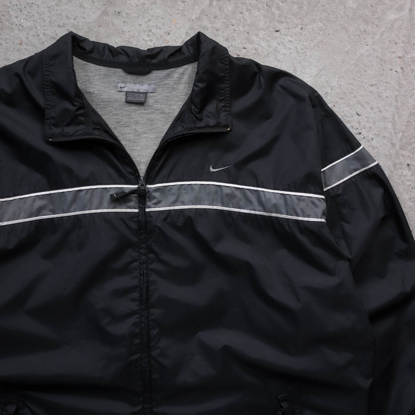 Nike Mini Swoosh Embroidered Windbreaker Jacket - 2000s (XXL)