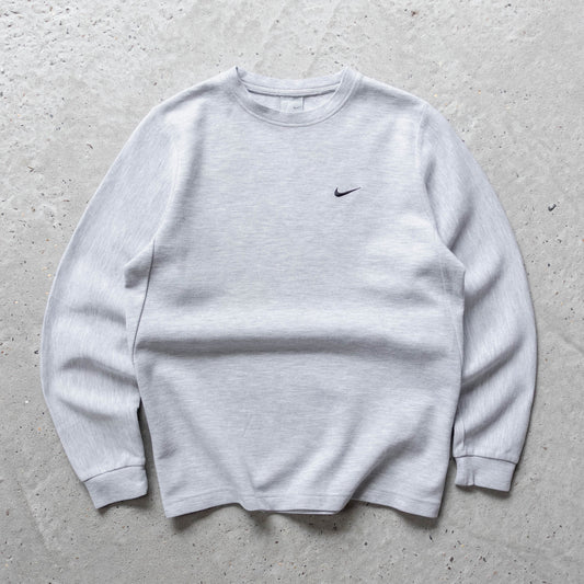 Nike Mini Swoosh Embroidered Sweatshirt - 2000s (XS)