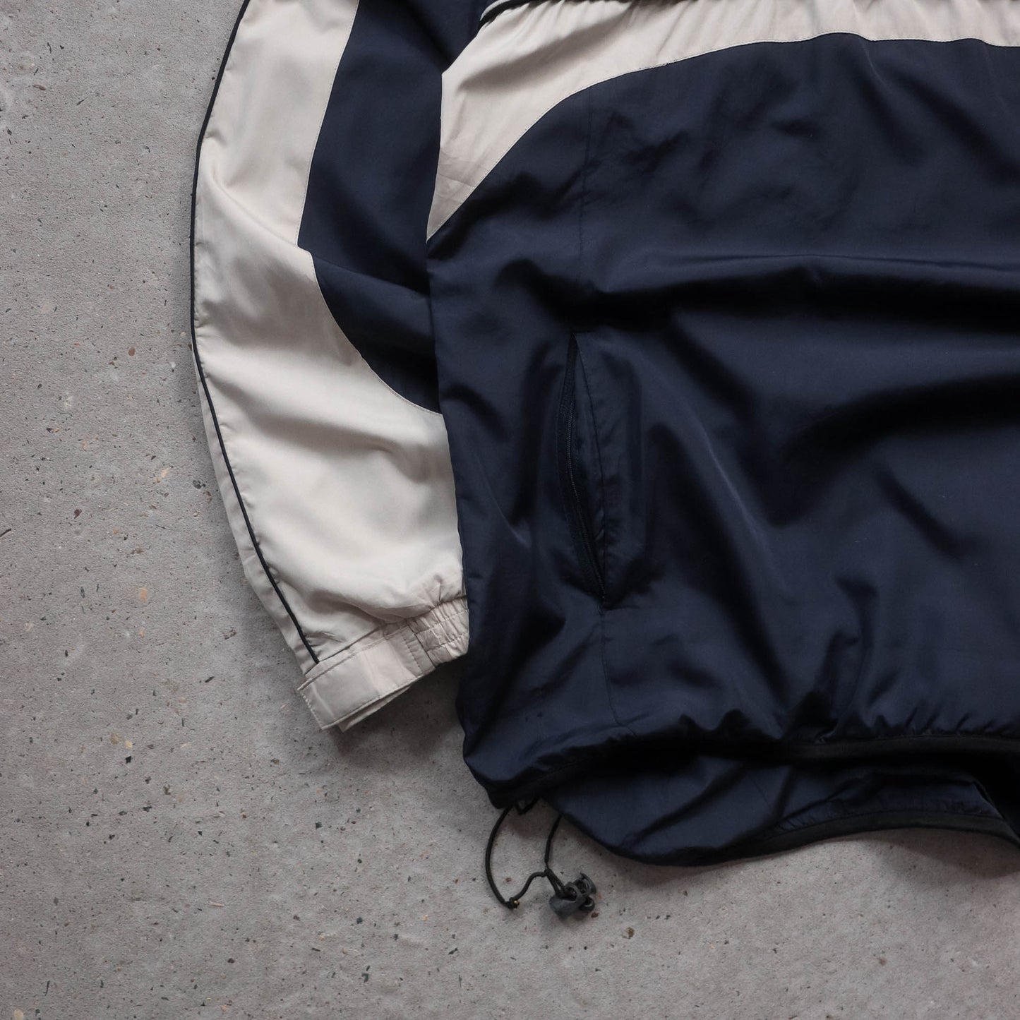 Umbro Two-Tone 1/4 Zip Windbreaker Jacket - 90s (XL)