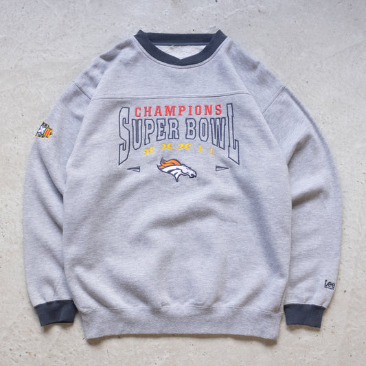 Vintage 1998 Denver Broncos Super Bowl Sweatshirt - L