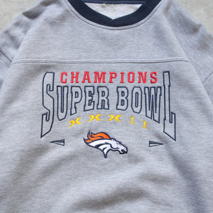 Vintage 1998 Denver Broncos Super Bowl Sweatshirt - L