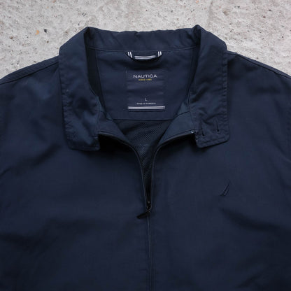 Nautica Embroidered Logo Harrington Jacket - 2000s (L)