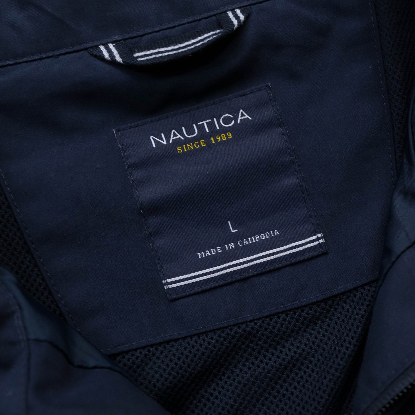 Nautica Embroidered Logo Harrington Jacket - 2000s (L)