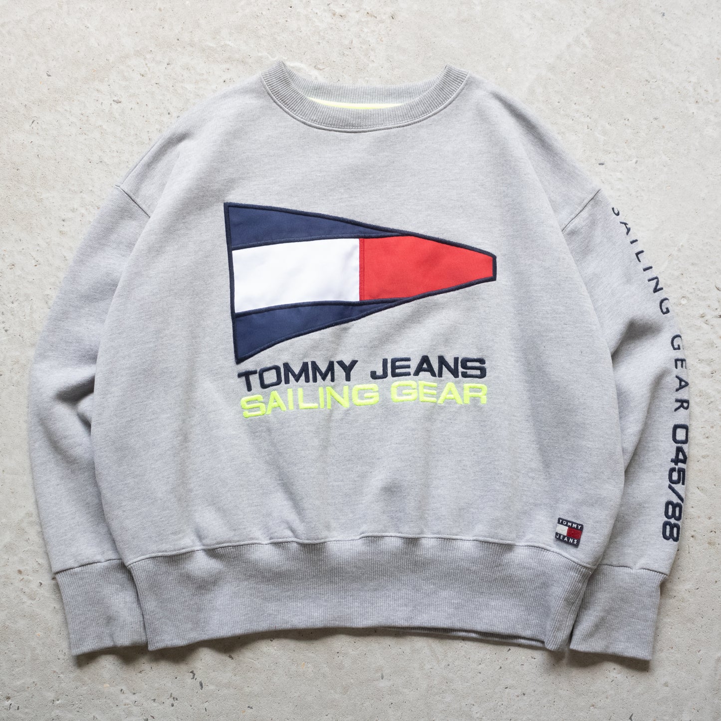 Tommy Hilfiger Sailing Gear Big Flag Crewneck - S