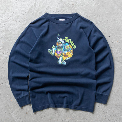 JNCO Mad Scientist Longsleeve Tee - 90s (S)