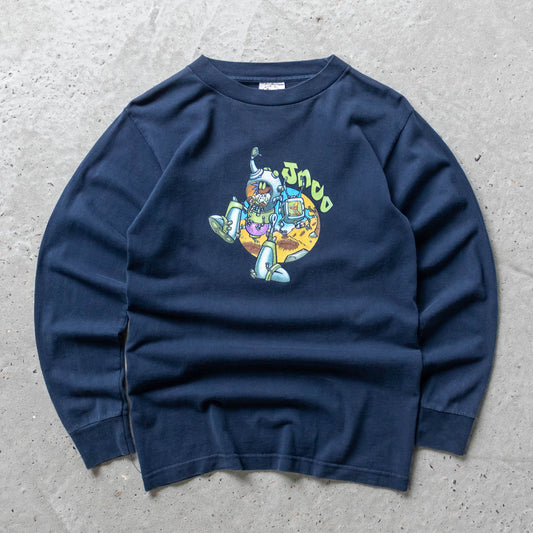 JNCO Mad Scientist Longsleeve Tee - 90s (S)