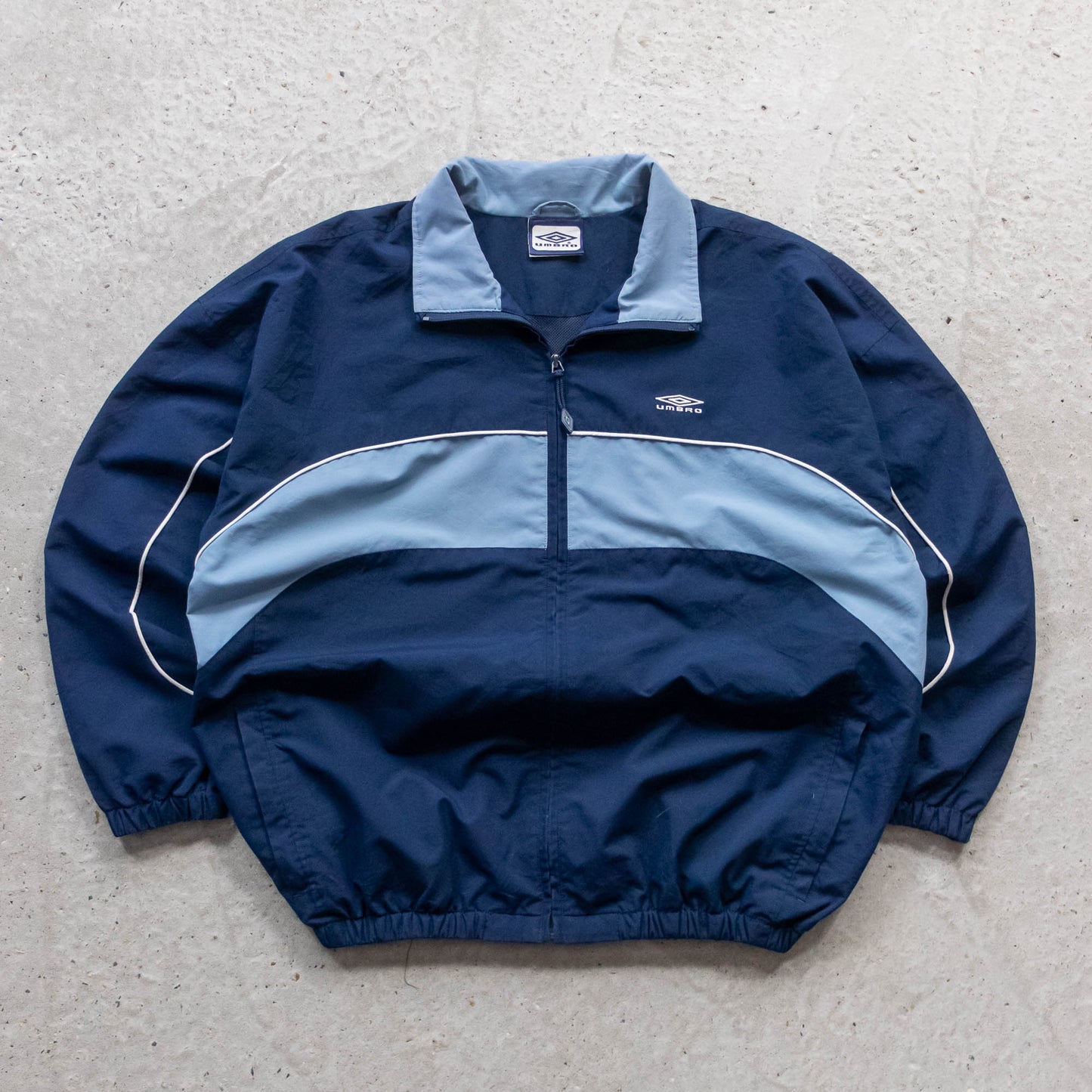 Umbro Colourblock Windbreaker Jacket - 2000s (L)