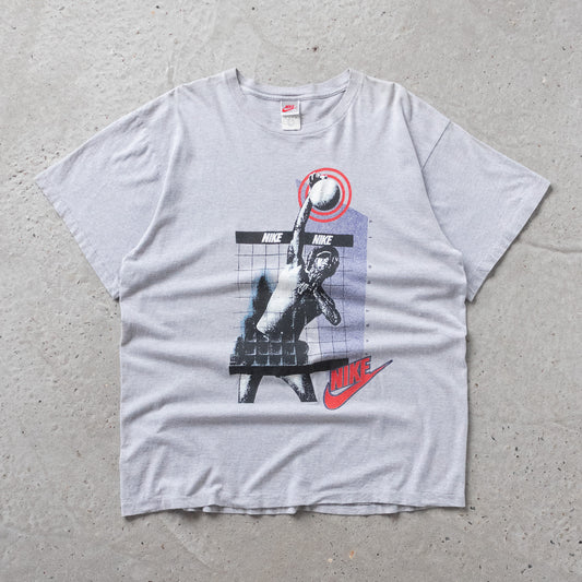 Vintage 90s Nike Volleyball Graphic Tee - XL - AL Vintage
