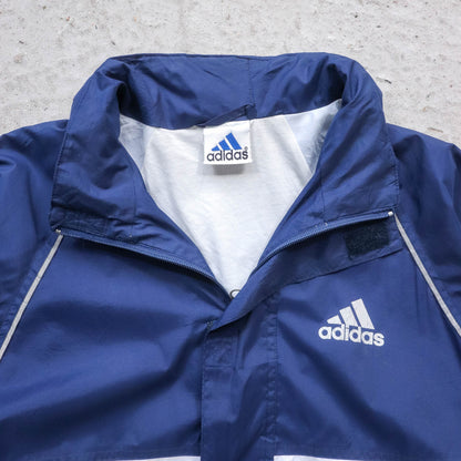 Adidas Big Logo Windbreaker Jacket - 90s (L)