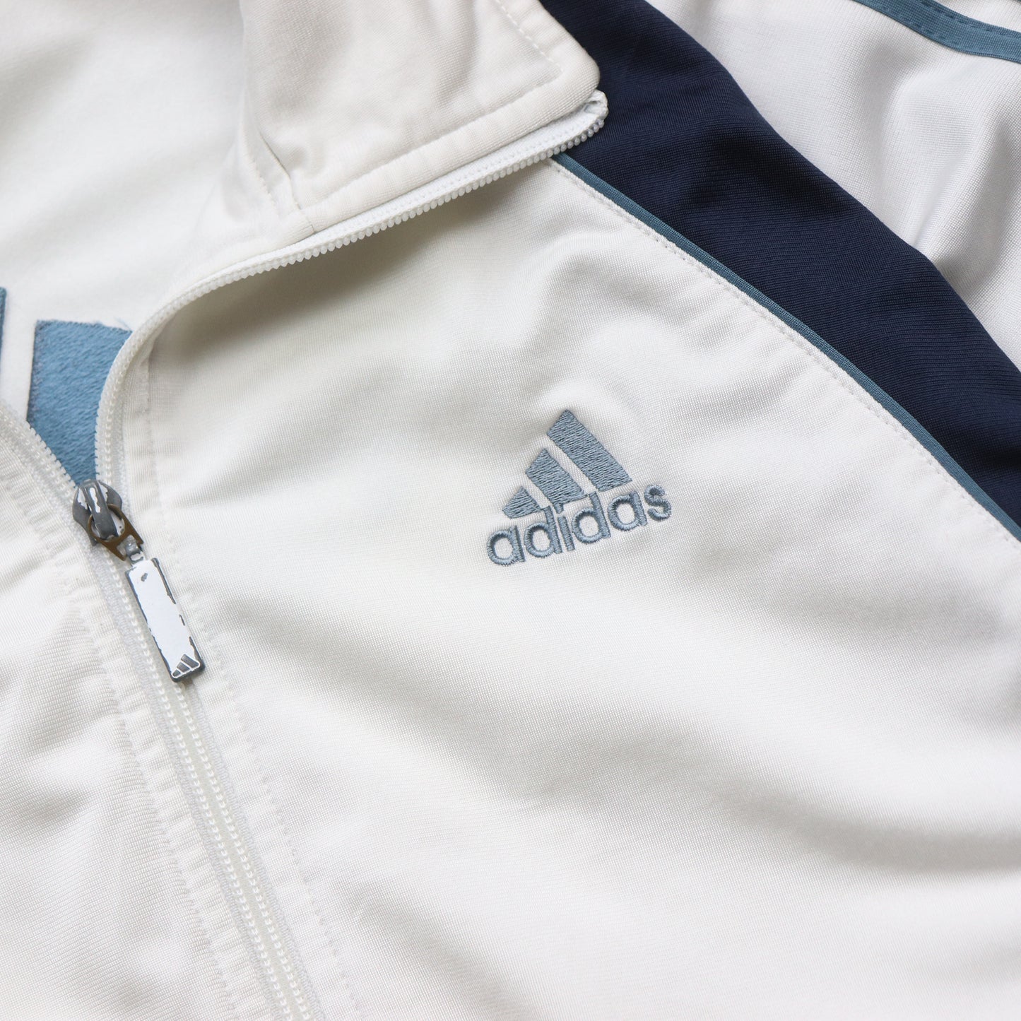 Vintage 90s Adidas Big Logo Track Jacket - XL
