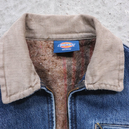 Dickies Blanket Lined Denim Detroit Jacket - 90s (M)