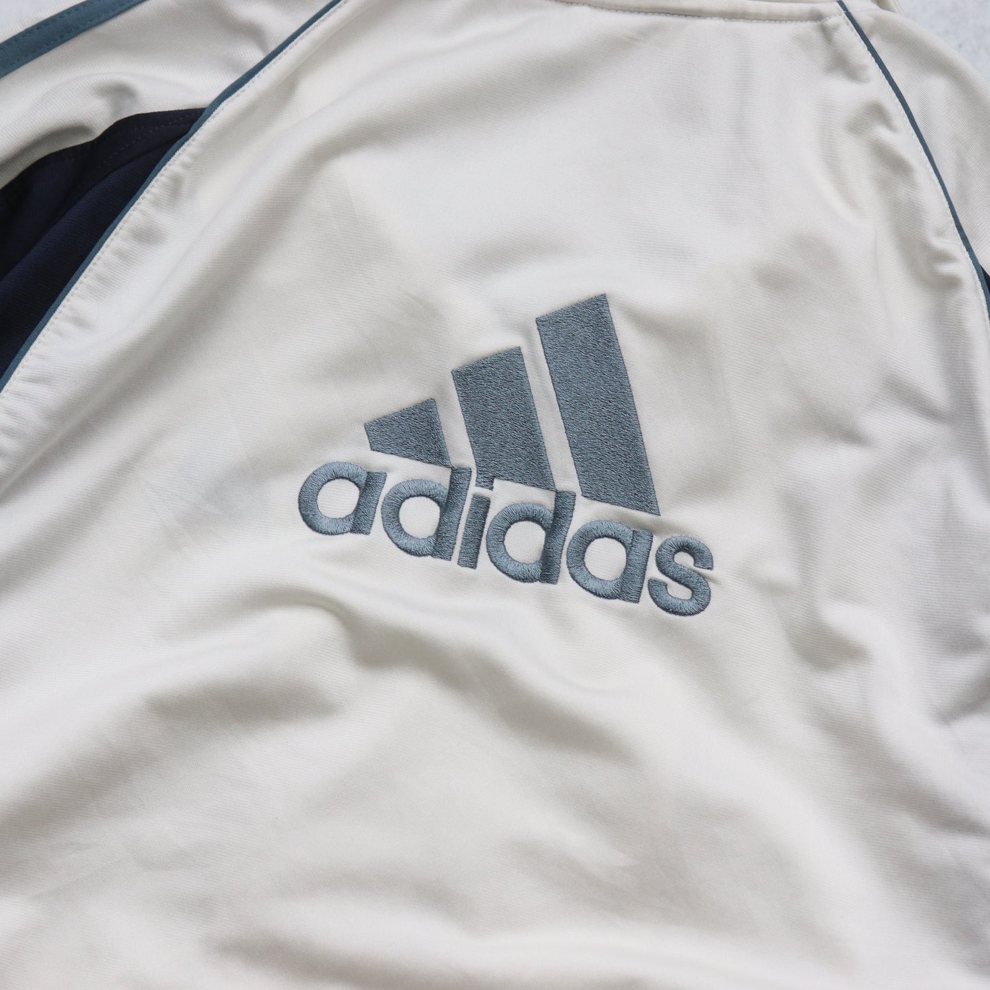 Vintage 90s Adidas Big Logo Track Jacket - XL