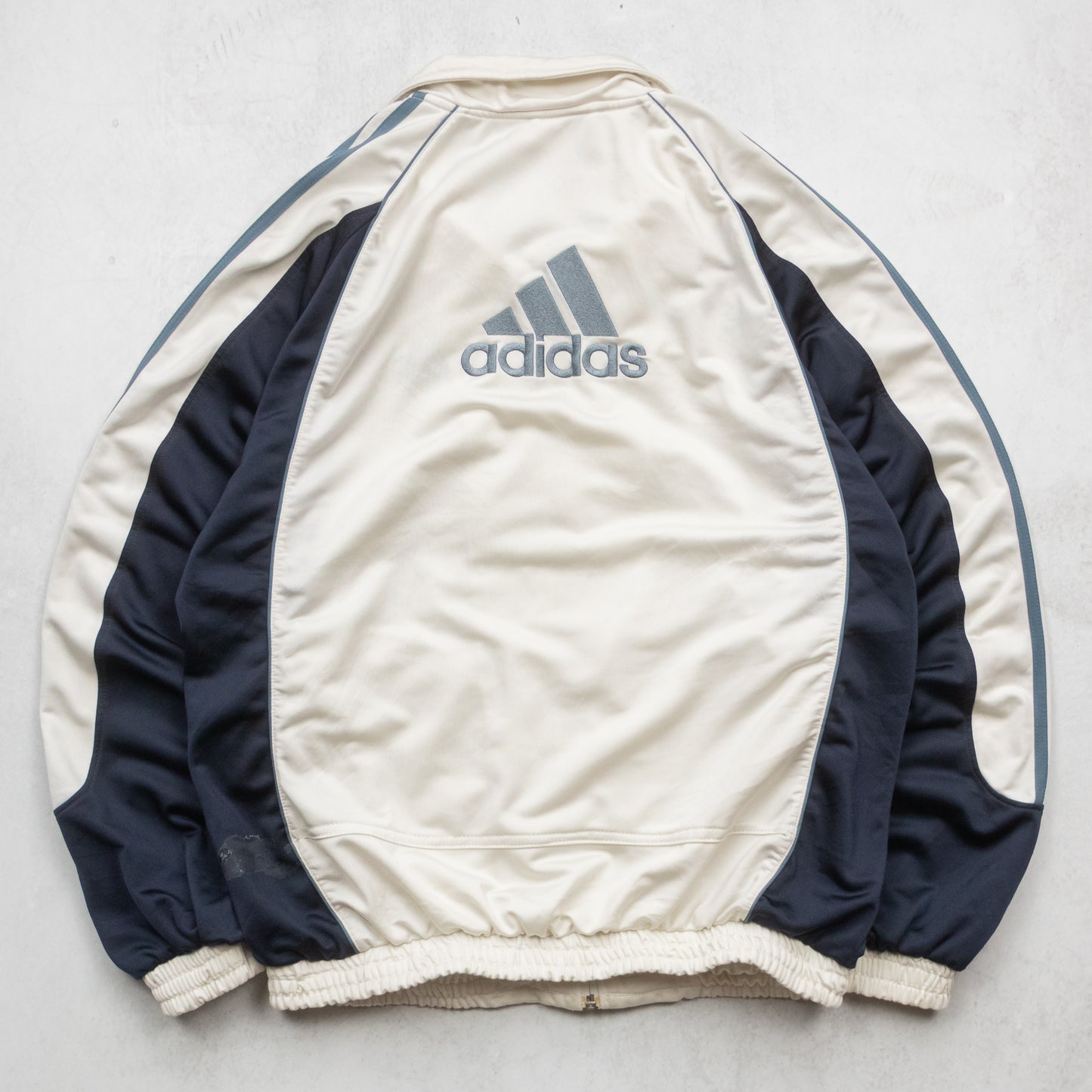 Vintage 90s Adidas Big Logo Track Jacket - XL