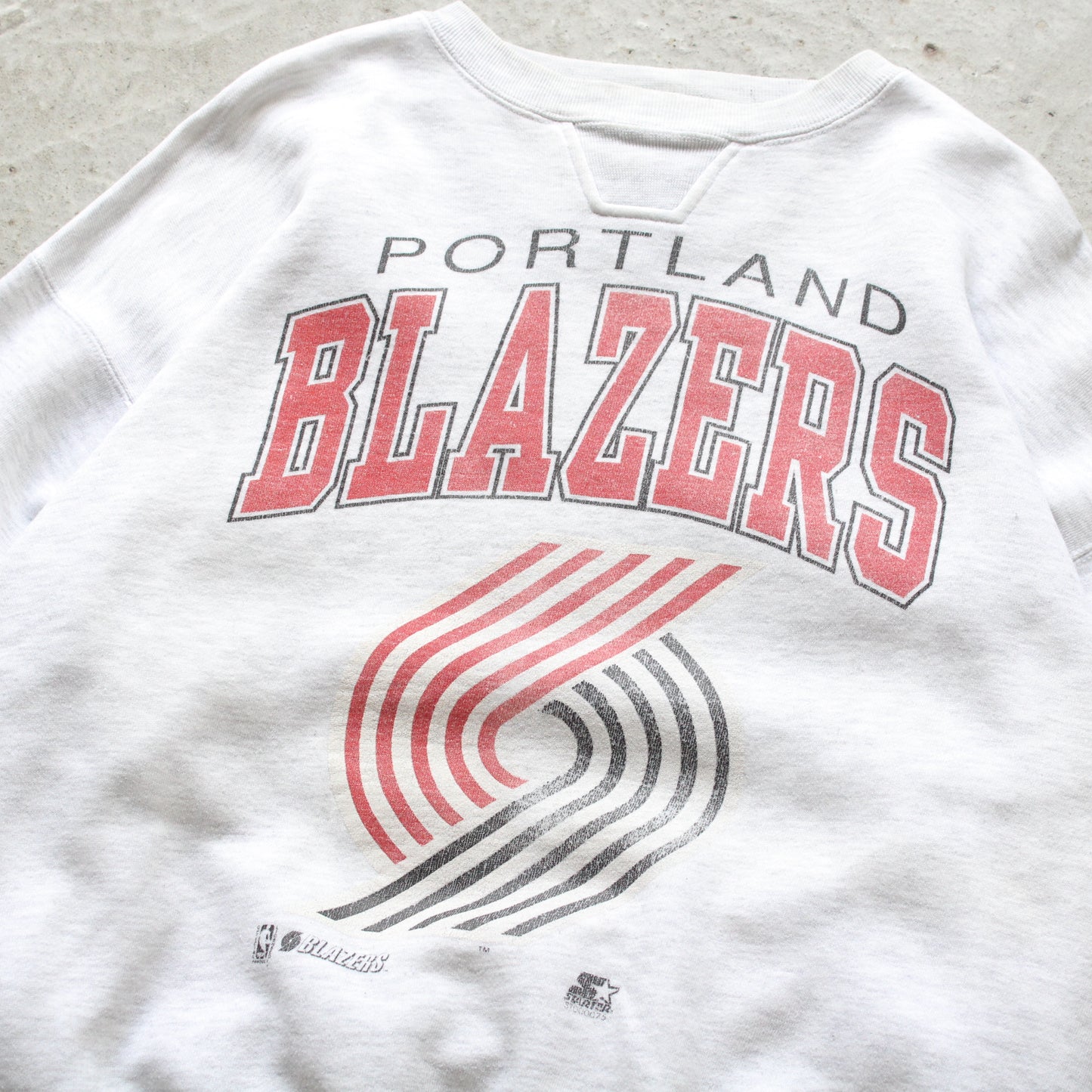 Vintage 90s Portland Trail Blazers NBA Sweatshirt - L