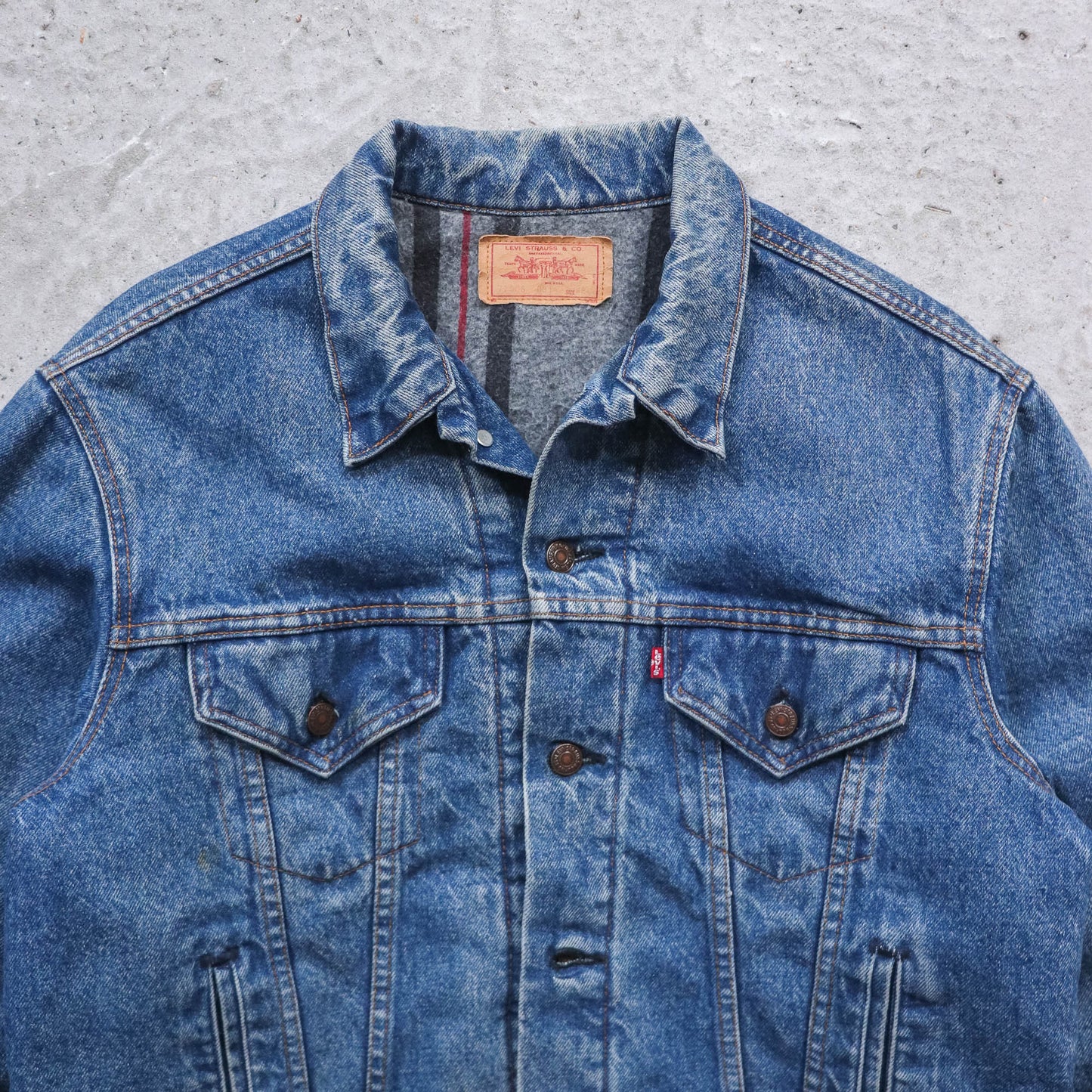 Levi's Blanket Lined Type 3 Denim Jacket - 80s (L)