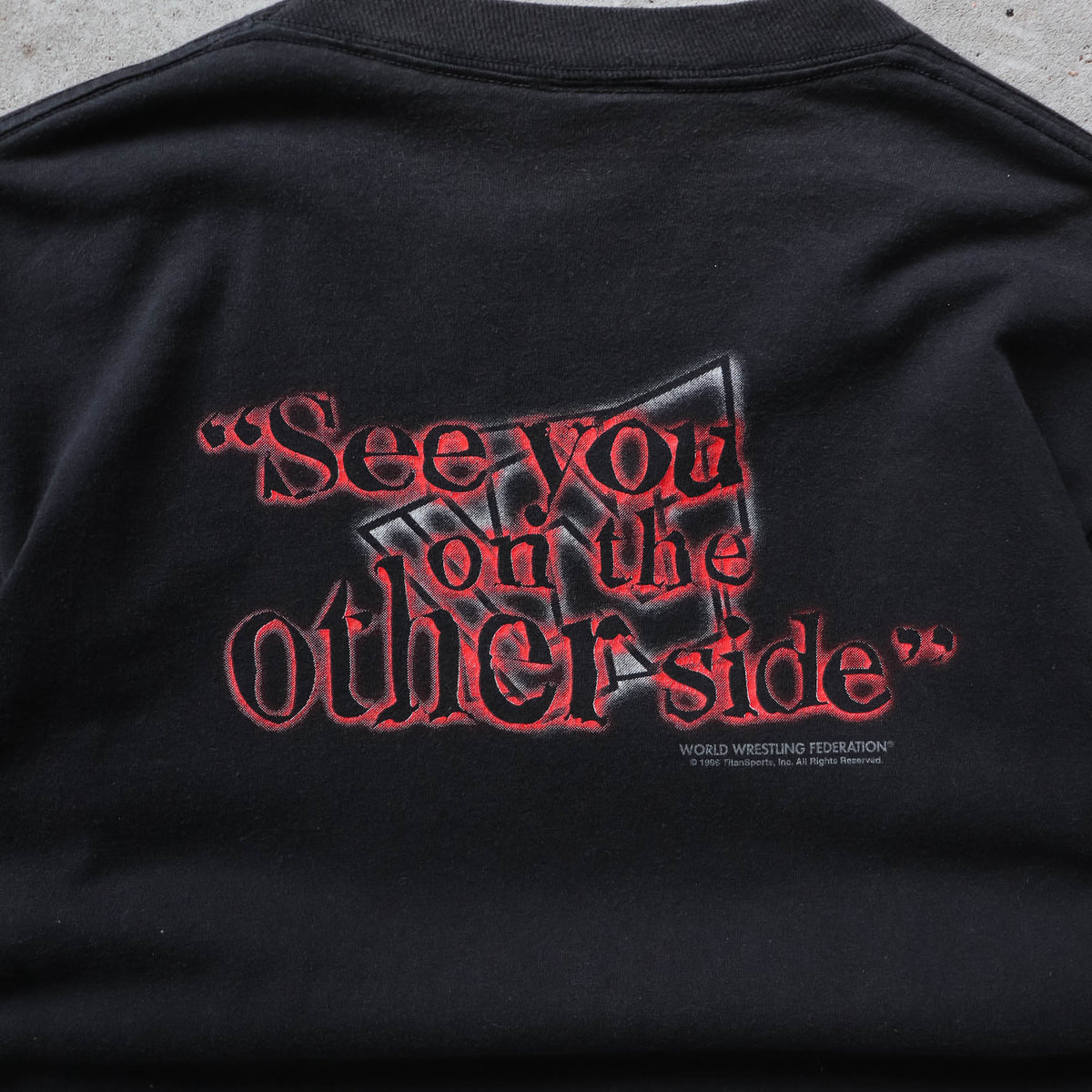 The Undertaker 'See You On The Other Side' WWF Tee - 1996 (S)