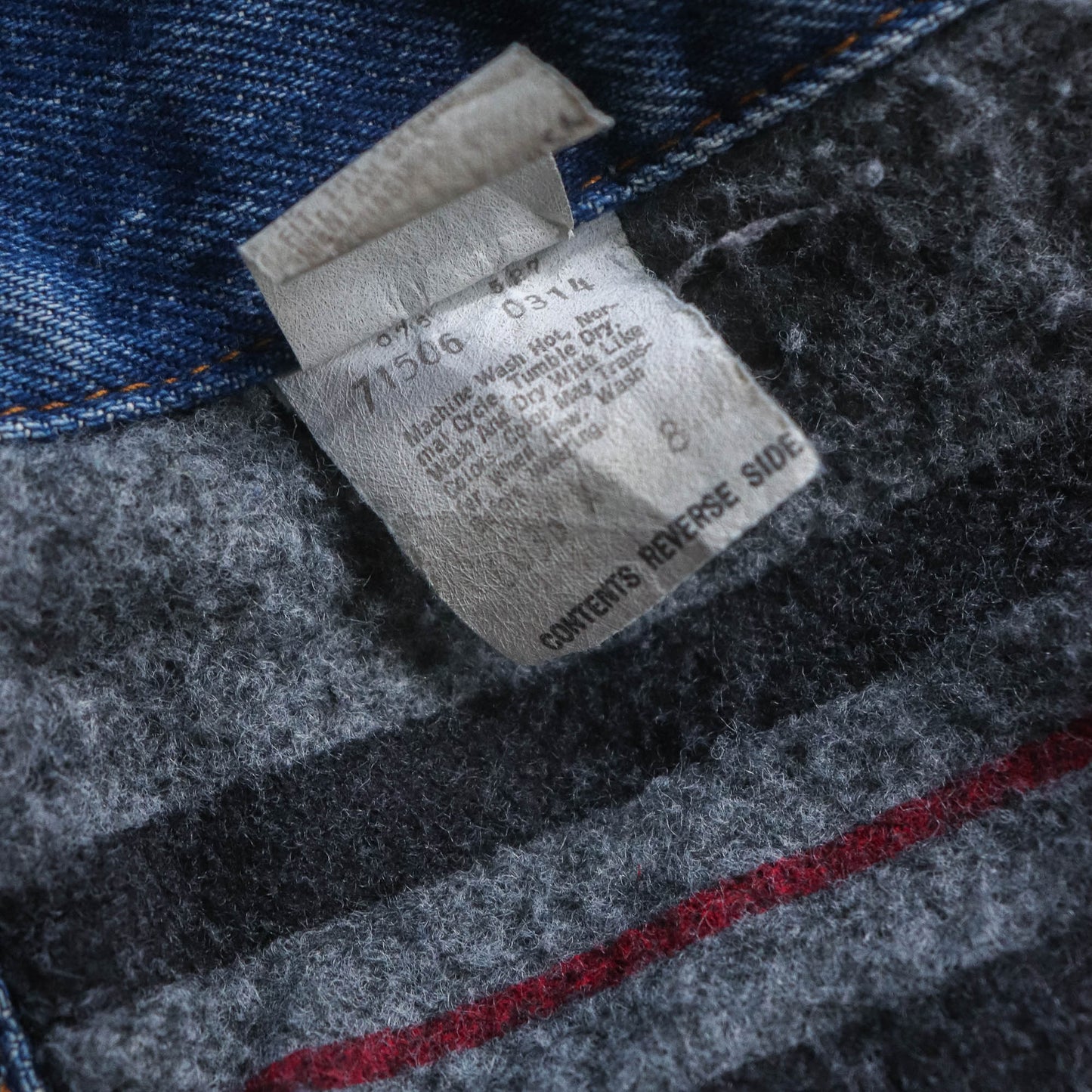 Levi's Blanket Lined Type 3 Denim Jacket - 80s (L)