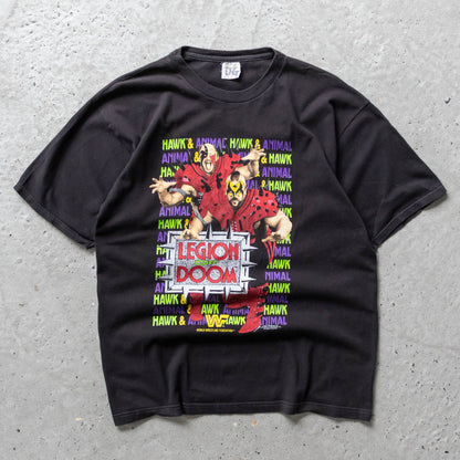 Legion of Doom Animal & Hawk WWF Euro Tee - 1991 (L)