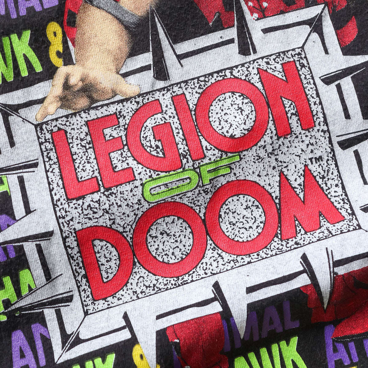 Legion of Doom Animal & Hawk WWF Euro Tee - 1991 (L)