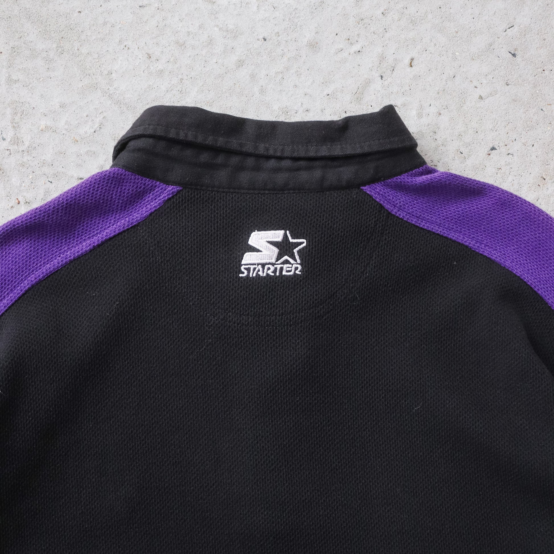 Vintage 90s Utah Jazz NBA Starter 1/4 Zip Sweatshirt - XL - AL Vintage