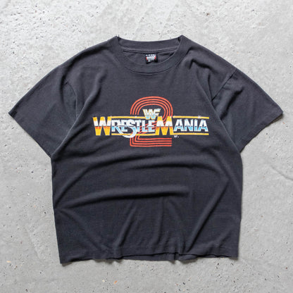 WWF WrestleMania 2 Promo Tee – 1986 (XL)