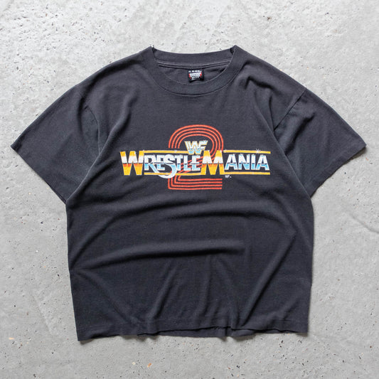 WWF WrestleMania 2 Promo Tee – 1986 (XL)
