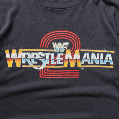 WWF WrestleMania 2 Promo Tee – 1986 (XL)