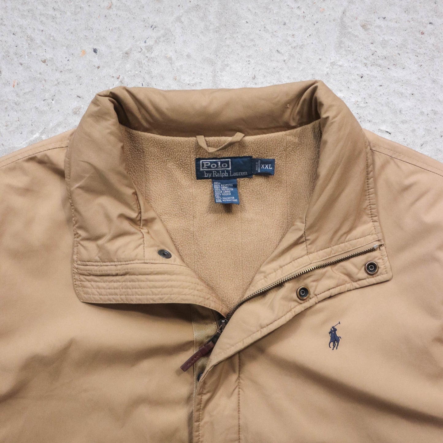 Polo Ralph Lauren Fleece Lined Harrington Jacket - 2000s (XXL)