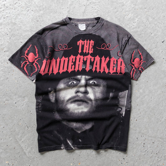 The Undertaker All Over Print WWF Euro Tee – 1992 (S)