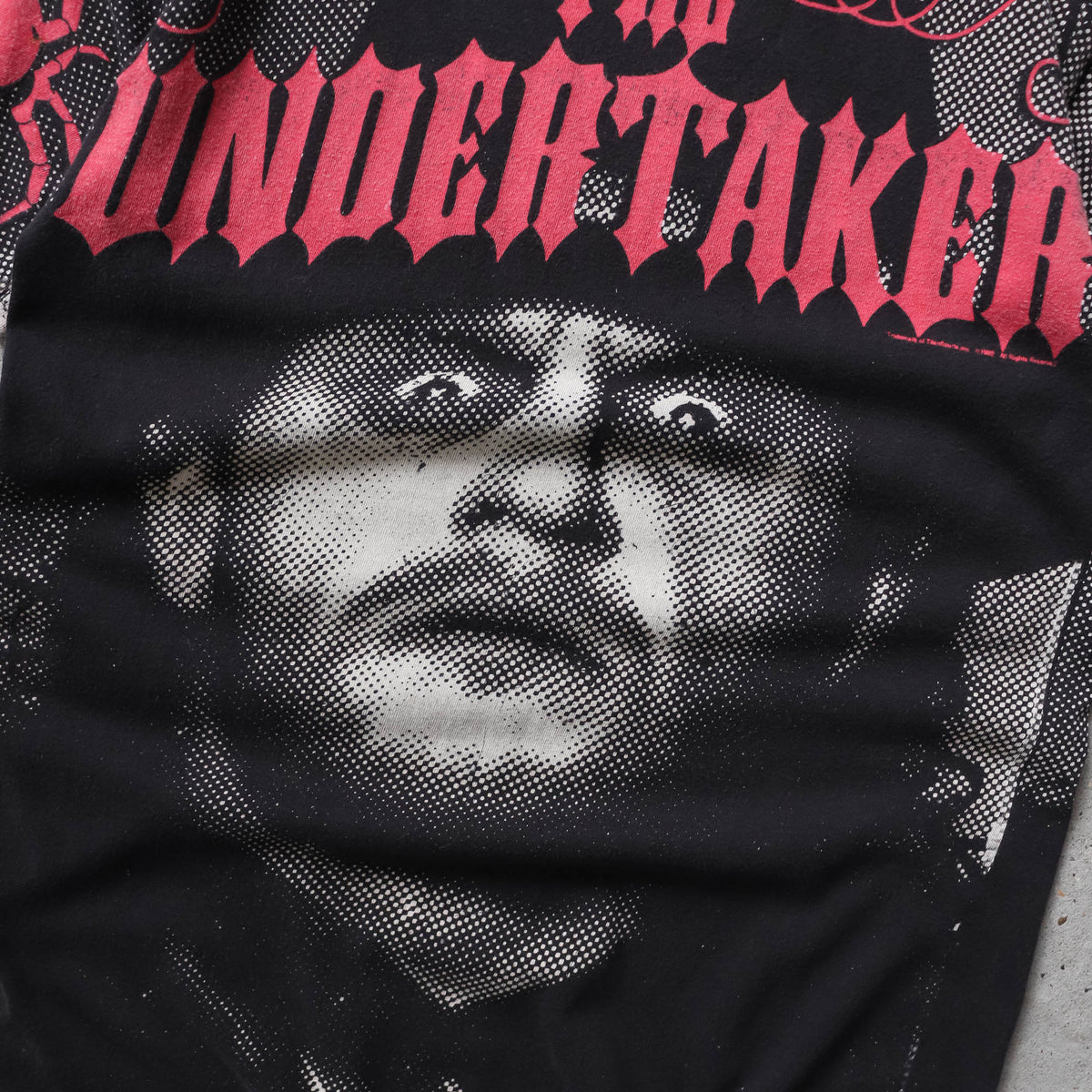 The Undertaker All Over Print WWF Euro Tee – 1992 (S)