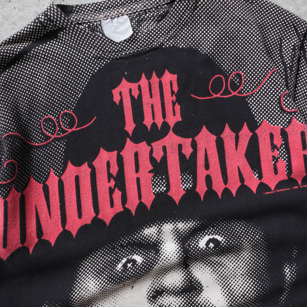 The Undertaker All Over Print WWF Euro Tee – 1992 (S)