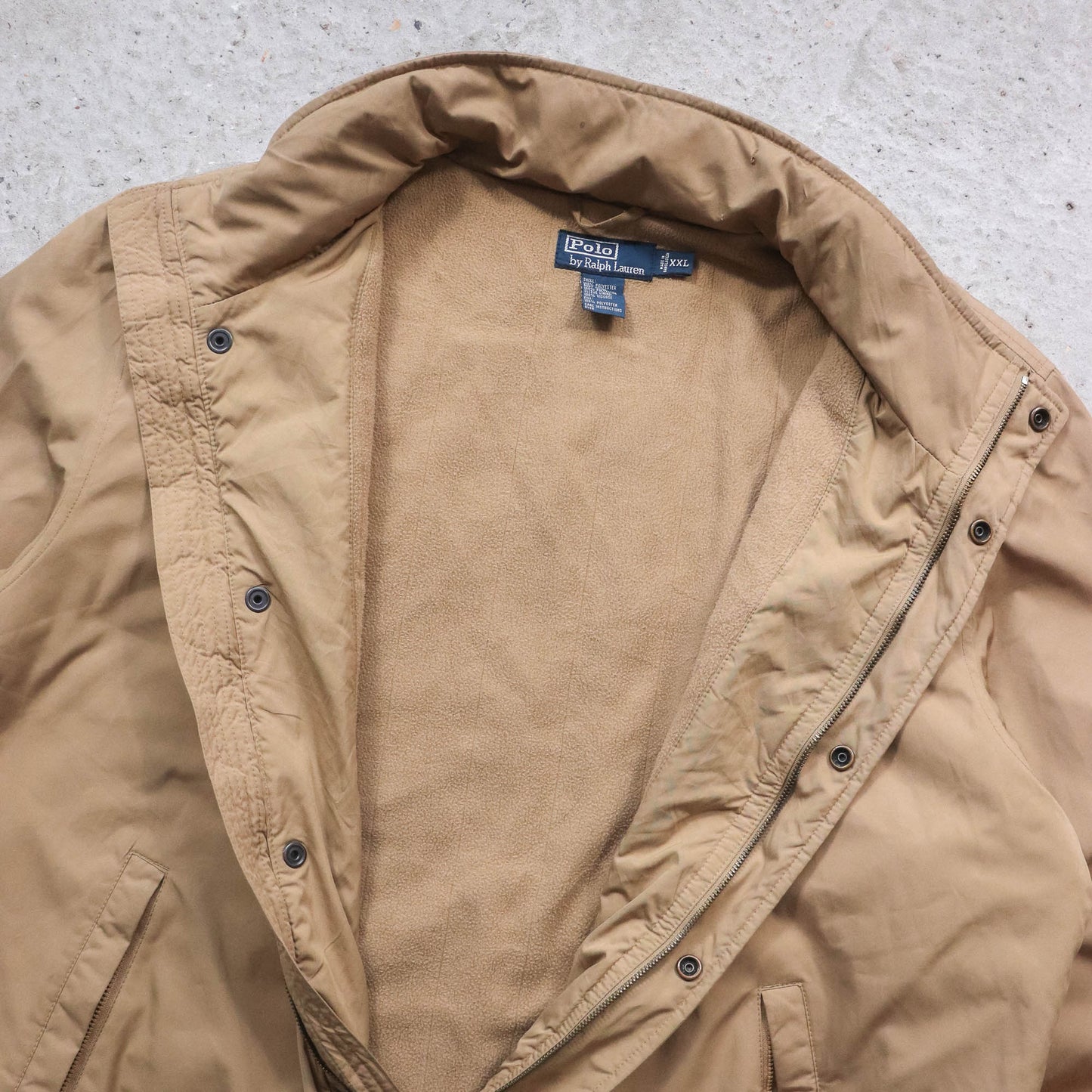 Polo Ralph Lauren Fleece Lined Harrington Jacket - 2000s (XXL)