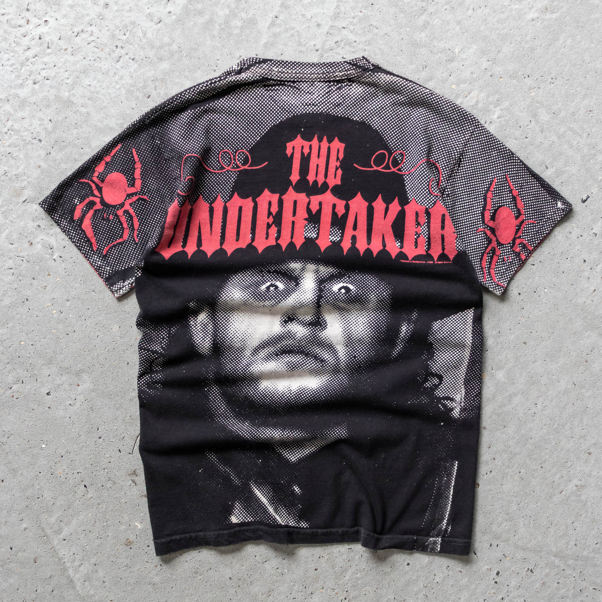 The Undertaker All Over Print WWF Euro Tee – 1992 (S)