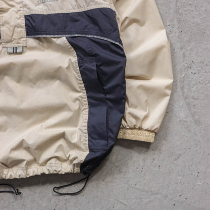 Adidas 1/4 Zip Anorak Windbreaker Jacket - 90s (M)