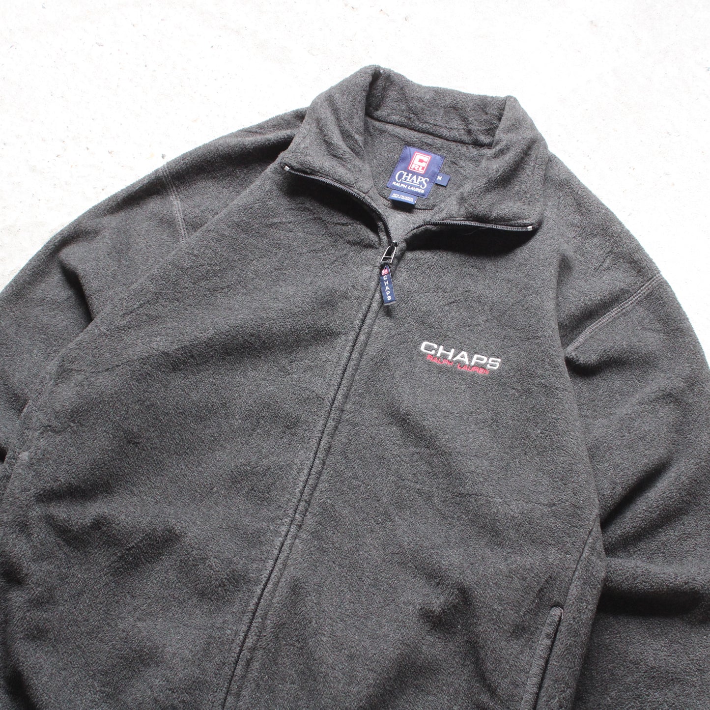 Vintage 90s Chaps Ralph Lauren Fleece Jacket - M