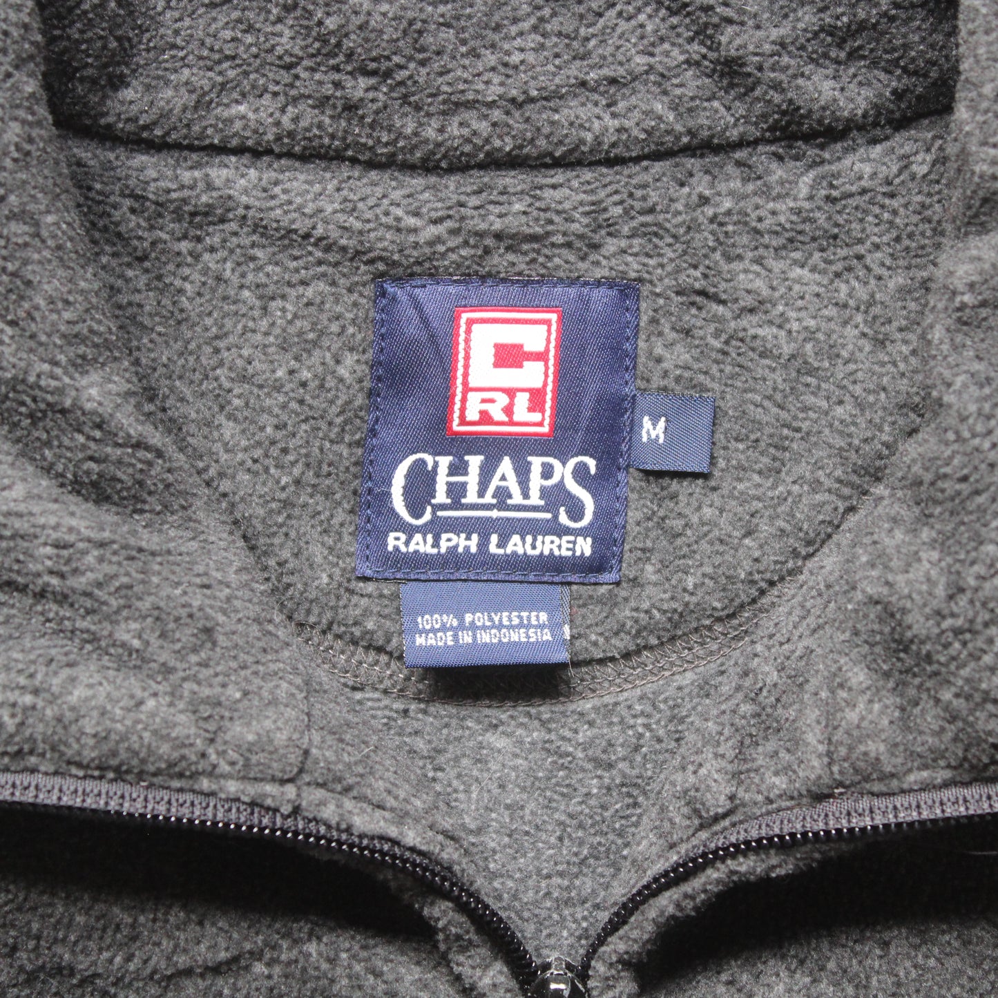 Vintage 90s Chaps Ralph Lauren Fleece Jacket - M